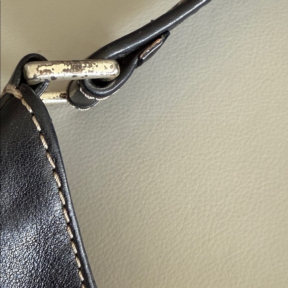 MICHAEL Michael Kors Black Leather Hobo Bag - Picture 4 of 6